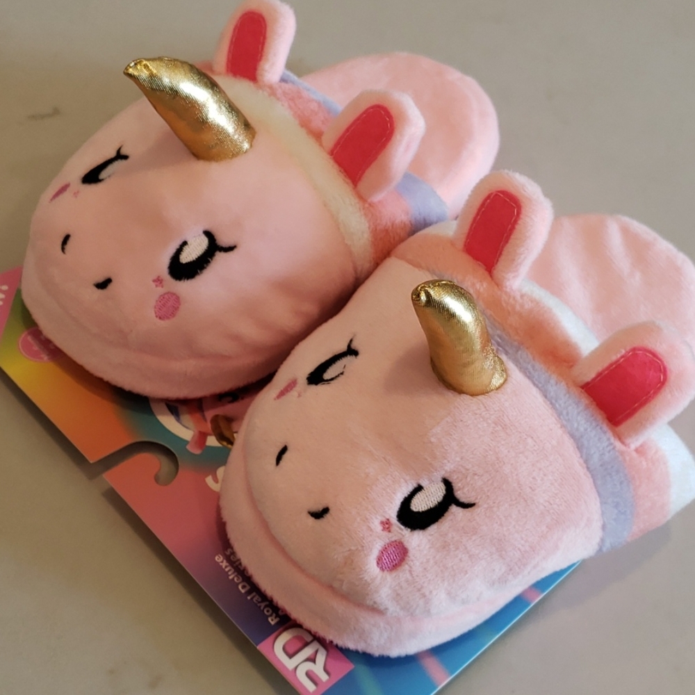 Unicorn slippers!